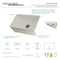 Gourmetier Solid Surface Stone Apron Front Farmhouse Sgl Bowl Kitchen Sink, White GKFA301810CD - alternate 3